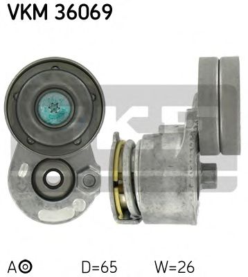 VKM 36069 SKF Натяжний ролик1